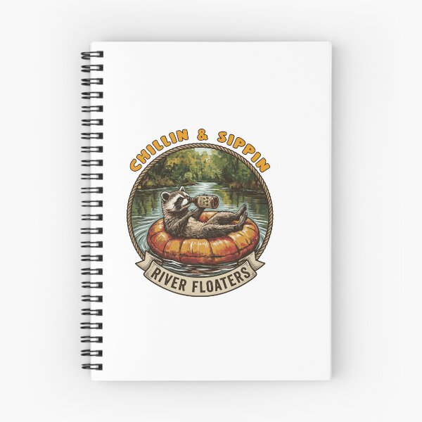Item preview, Chillin And Sippin River Floaters Raccoon Beer designed and sold by TeeARTHY.