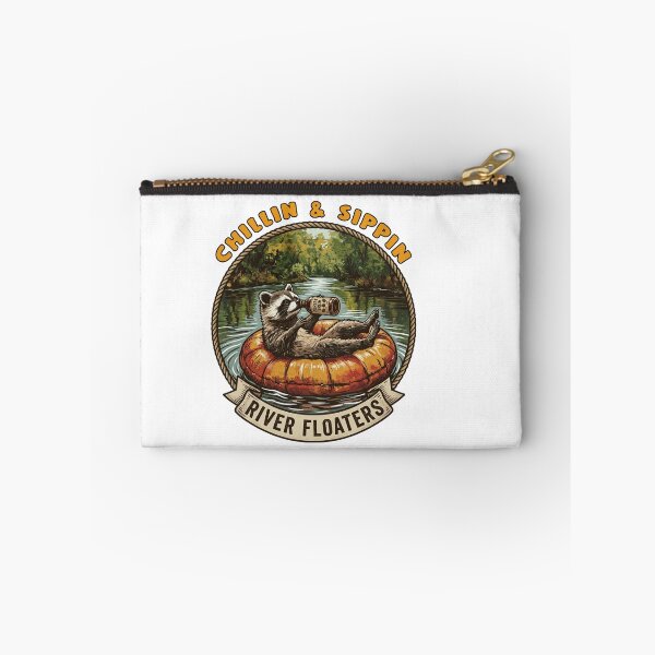 Item preview, Chillin And Sippin River Floaters Raccoon Beer  designed and sold by TeeARTHY.
