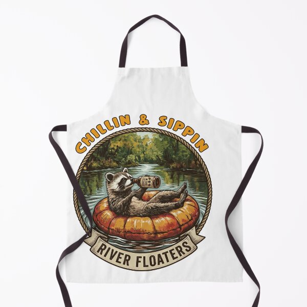 Item preview, Chillin And Sippin River Floaters Raccoon Beer designed and sold by TeeARTHY.