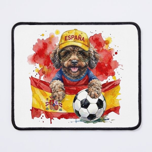 Item preview, Spanish water dog World Cup Spain Suppawter designed and sold by The Suppawters.