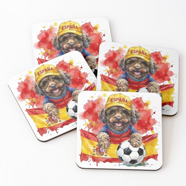 Item preview, Spanish water dog World Cup Spain Suppawter designed and sold by The Suppawters.