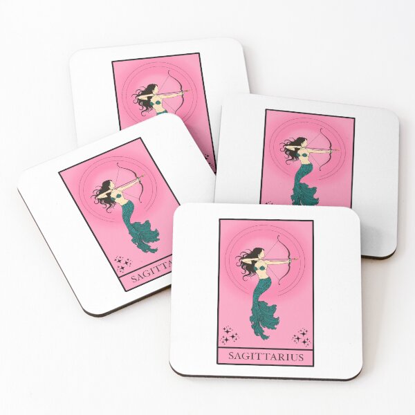 Item preview, Sagittarius tarot mermaid designed and sold by Designsbyleahhh.