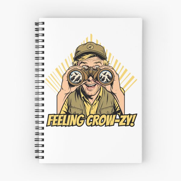 Item preview, Feeling Crow-zy Funny Birdwatcher Crow Pun | Twitcher gift | Bird Pun designed and sold by Neurospicy Trolls.