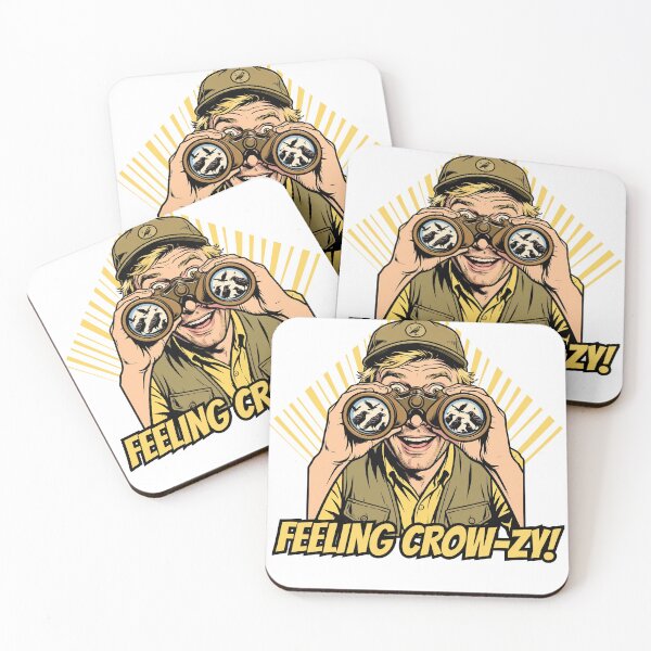 Item preview, Feeling Crow-zy Funny Birdwatcher Crow Pun | Twitcher gift | Bird Pun designed and sold by Neurospicy Trolls.