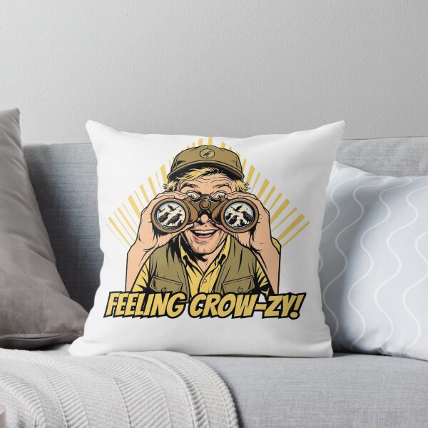 Item preview, Feeling Crow-zy Funny Birdwatcher Crow Pun | Twitcher gift | Bird Pun designed and sold by Neurospicy Trolls.