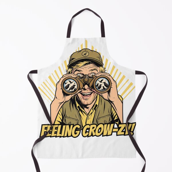 Item preview, Feeling Crow-zy Funny Birdwatcher Crow Pun | Twitcher gift | Bird Pun designed and sold by Neurospicy Trolls.