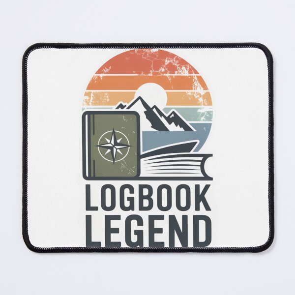 Item preview, Logbook Legend Vintage Geocaching designed and sold by IamKristopher.