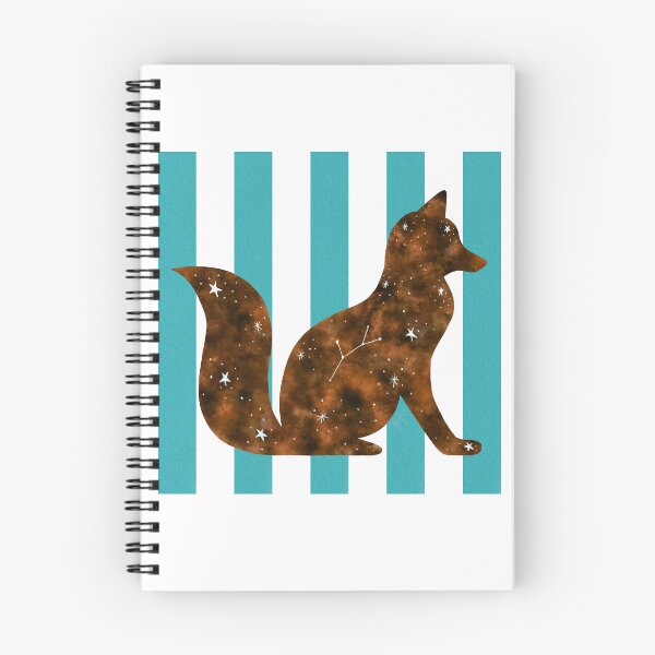 Item preview, Constellation watercolor fox designed and sold by Ana Gorozpe.