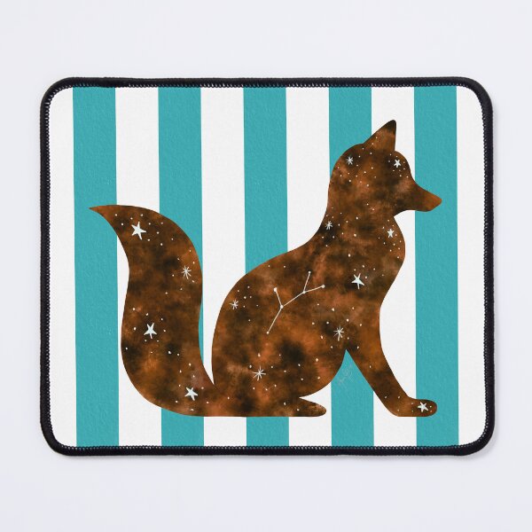 Item preview, Constellation watercolor fox designed and sold by Ana Gorozpe.