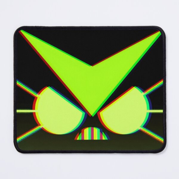 Item preview, Evil Cyber Glitch Robot Face - Angry AI Malware Computer Virus Sticker designed and sold by Billy Morfo™.