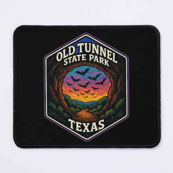 Item preview, Old Tunnel State Park Texas Trippy Art Travel designed and sold by TomFrontierArt.