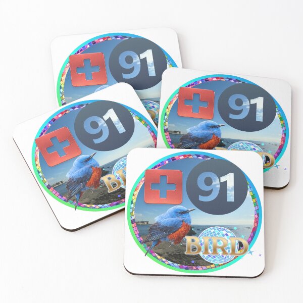 Item preview, +91BIRD BOB Logo: Morito Beach Gold & Red Edition designed and sold by Plus91BIRD.