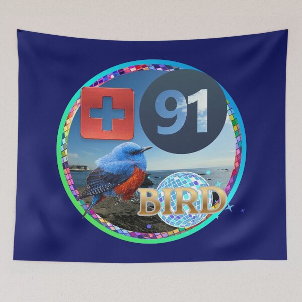 Item preview, +91BIRD BOB Logo: Morito Beach Gold & Red Edition designed and sold by Plus91BIRD.