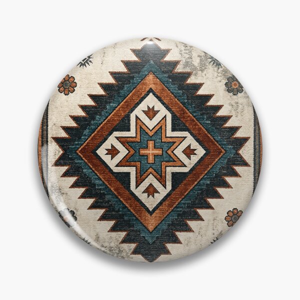 Item preview, Southwestern Geometric Pattern | Rustic Western Boho Desert Design | Vintage Tribal Inspired Lodge Decor | Earth Tone Western Aesthetic designed and sold by Xbazar.