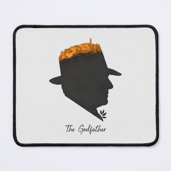 Item preview, Don Vito Corleone Silhouette Sicily Town Artwork designed and sold by Enea Kelo.
