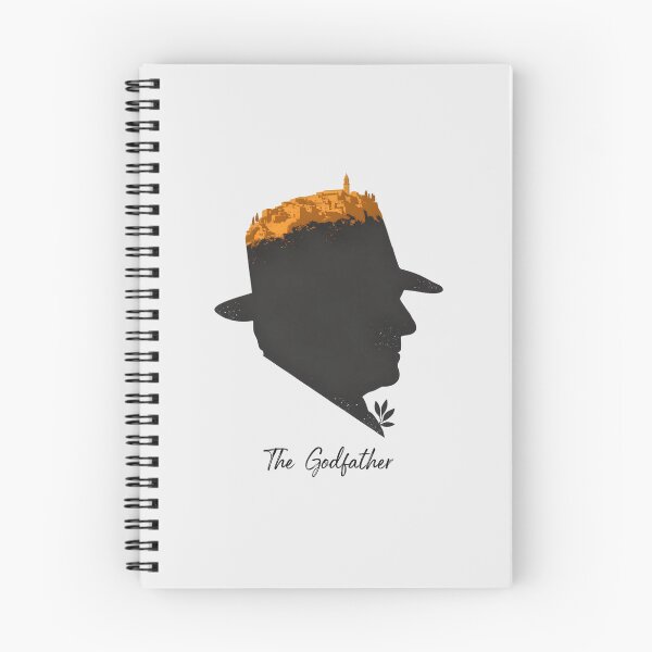 Item preview, Don Vito Corleone Silhouette Sicily Town Artwork designed and sold by Enea Kelo.