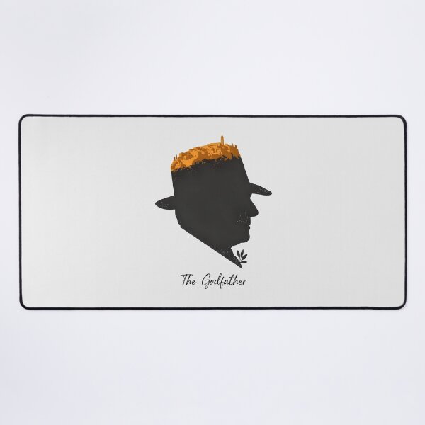 Item preview, Don Vito Corleone Silhouette Sicily Town Artwork designed and sold by Enea Kelo.