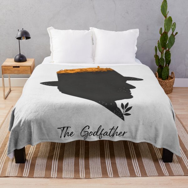 Item preview, Don Vito Corleone Silhouette Sicily Town Artwork designed and sold by Enea Kelo.