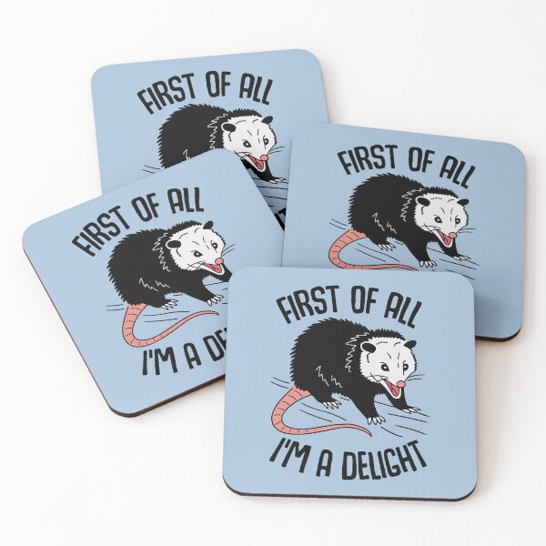 Item preview, First Of All I'm A Delight designed and sold by RetroChunky®.