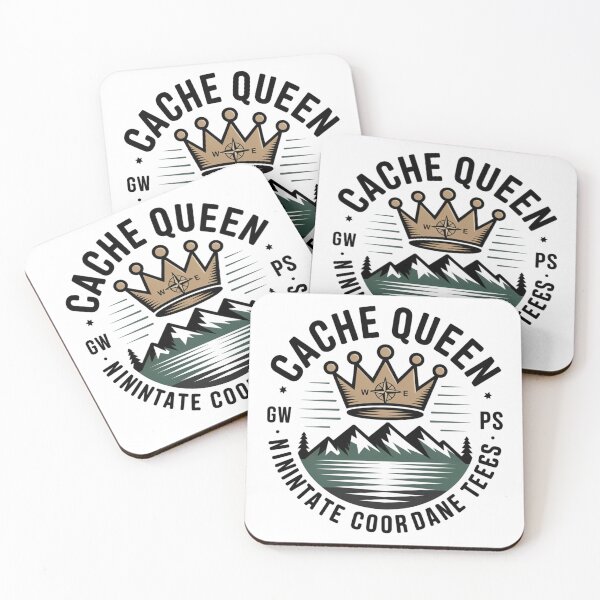 Artikelvorschau, Cache Queen Vintage Geocaching entworfen und verkauft von IamKristopher.