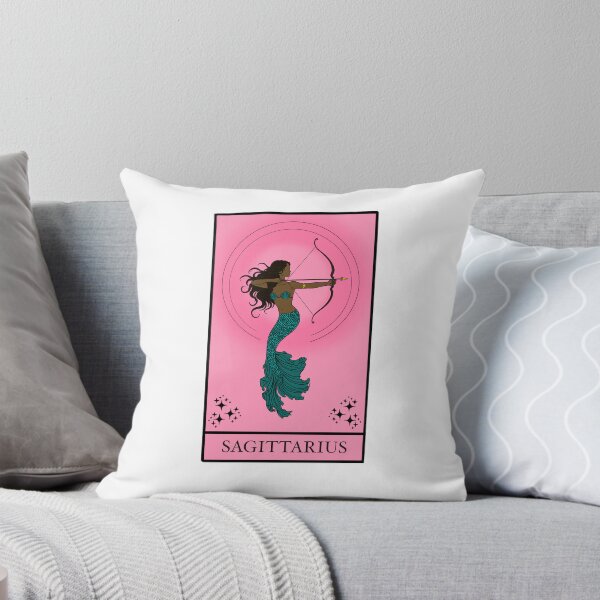 Item preview, Diverse Sagittarius mermaid tarot designed and sold by Designsbyleahhh.