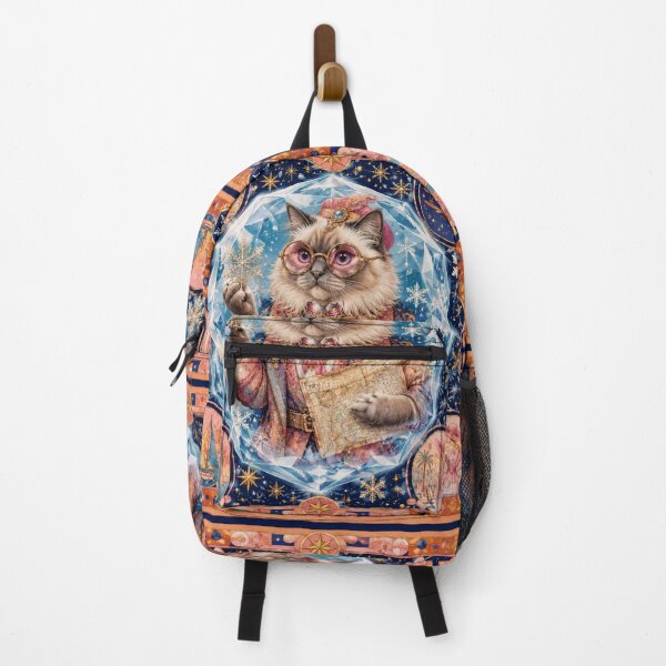 Item preview, The Snow Explorer Cat - Magic Crystal and World Map designed and sold by Natalia-Vlad.