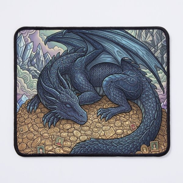 Item preview, The Dragon's PII Hoard Cybersecurity Art designed and sold by JessParkerPMP.