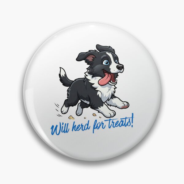 Item preview, Will Herd for Treats Black Tri designed and sold by AussieMomma.