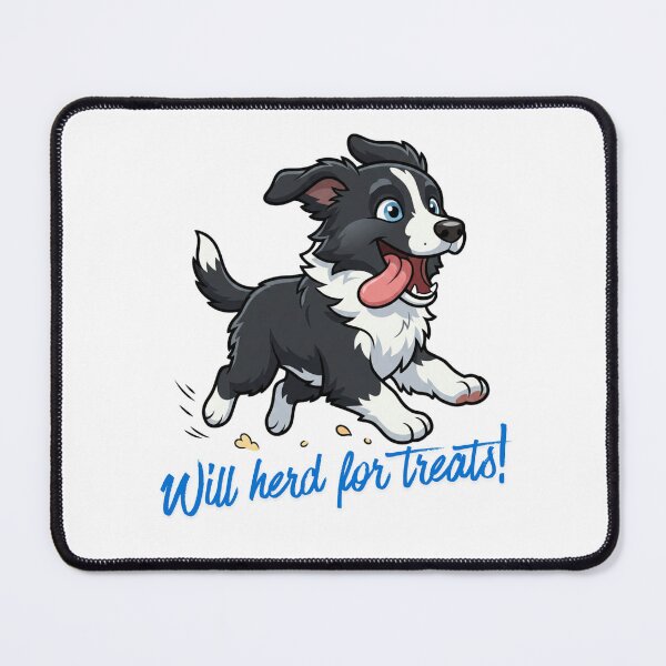 Item preview, Will Herd for Treats Black Tri designed and sold by AussieMomma.