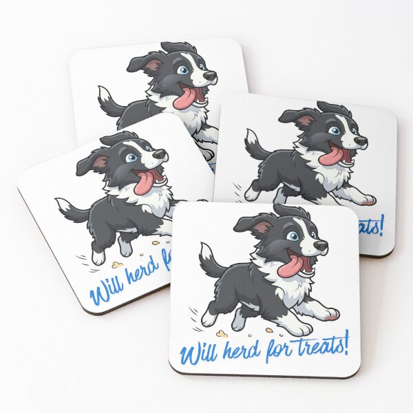 Artikelvorschau, Will Herd for Treats Black Tri entworfen und verkauft von AussieMomma.