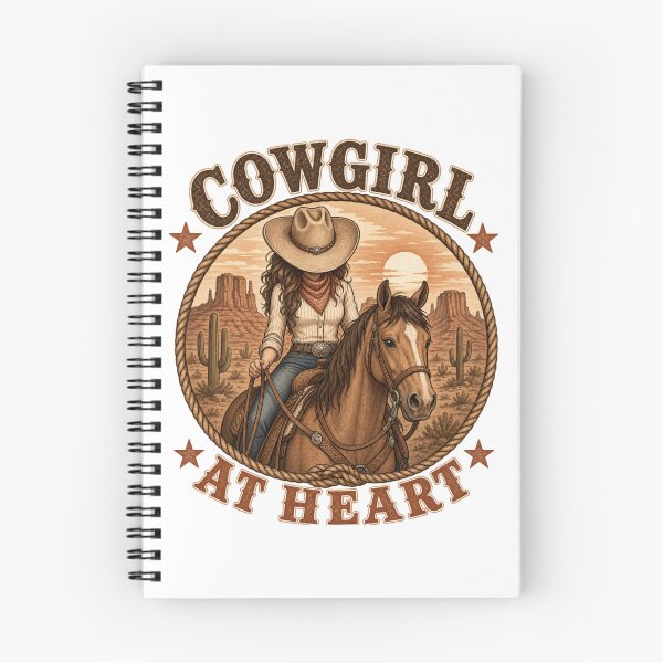 Item preview, Cowgirl at Heart Western Horse Riding T-Shirt designed and sold by Dbm Teeverse.