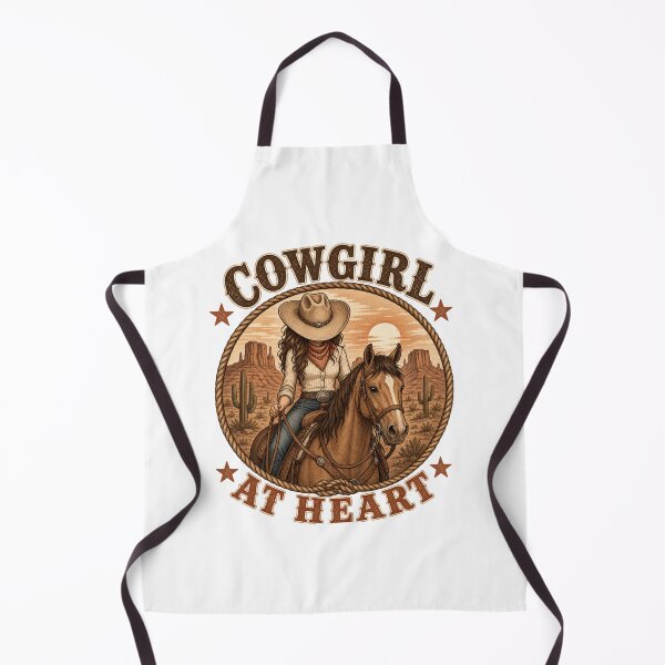 Item preview, Cowgirl at Heart Western Horse Riding T-Shirt designed and sold by Dbm Teeverse.