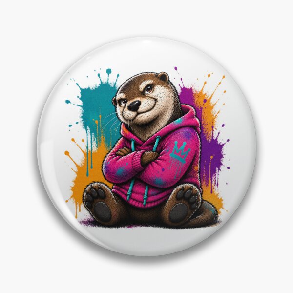 Item preview, Graffiti Otter designed and sold by Thor-stone.