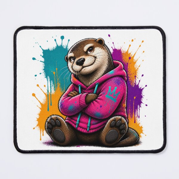 Item preview, Graffiti Otter designed and sold by Thor-stone.