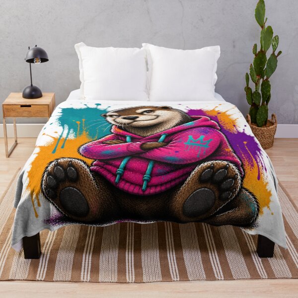 Item preview, Graffiti Otter designed and sold by Thor-stone.