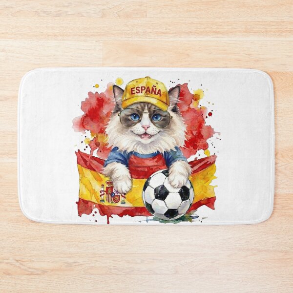 Item preview, Ragdoll cat World Cup Spain Suppawter designed and sold by The Suppawters.