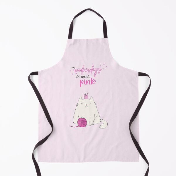 Item preview, Sassy Cat Mean Girls Quote: "On Wednesdays We Wear Pink", Animal Designs designed and sold by SpringTeaDesigns.