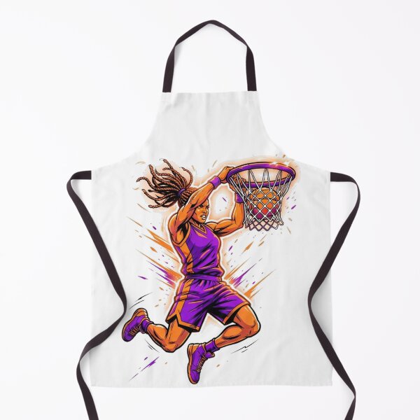 Item preview, She Buckets — Women’s Basketball Slam Dunk Art designed and sold by NeonDropShop.