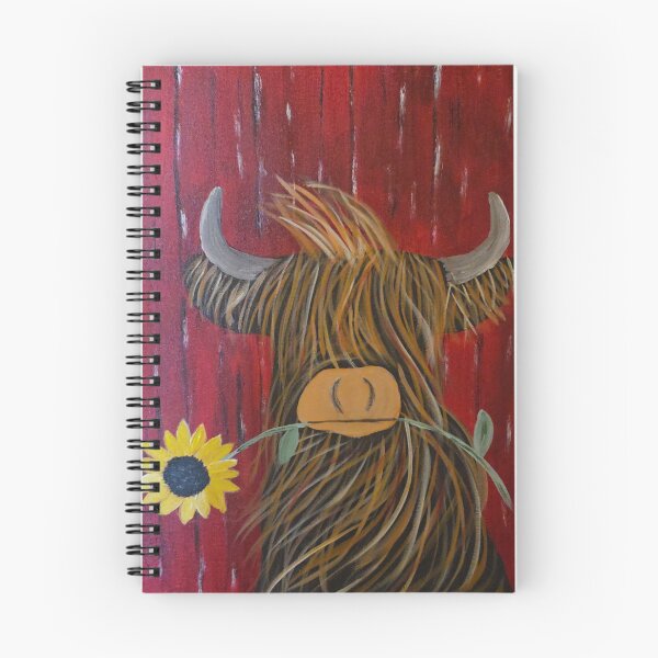 Item preview, Highland cow sunflower designed and sold by loncat1013.