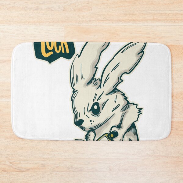 Item preview, No Luck Rabbit Sticker designed and sold by Nerdflipp.