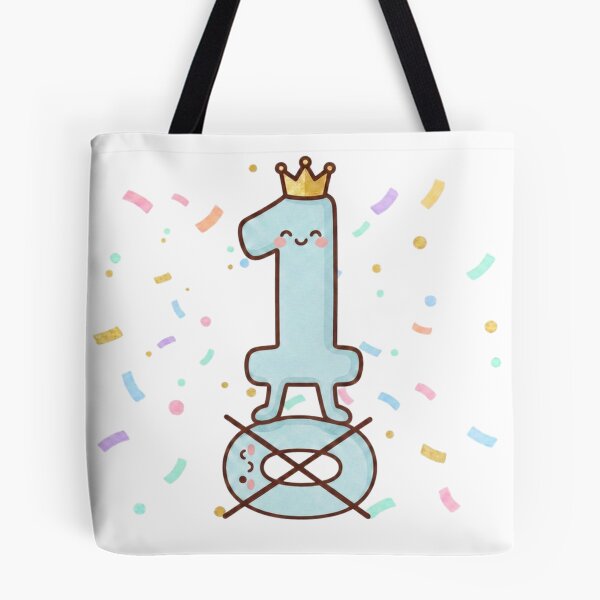 Item preview, 1st Birthday Boy – Kawaii Crown Confetti designed and sold by LitlleBianca.
