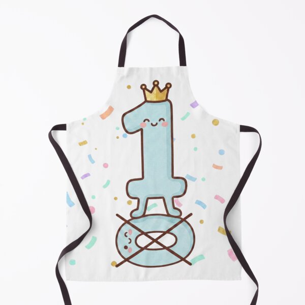 Item preview, 1st Birthday Boy – Kawaii Crown Confetti designed and sold by LitlleBianca.