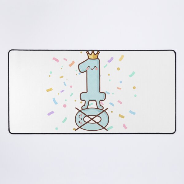 Item preview, 1st Birthday Boy – Kawaii Crown Confetti designed and sold by LitlleBianca.