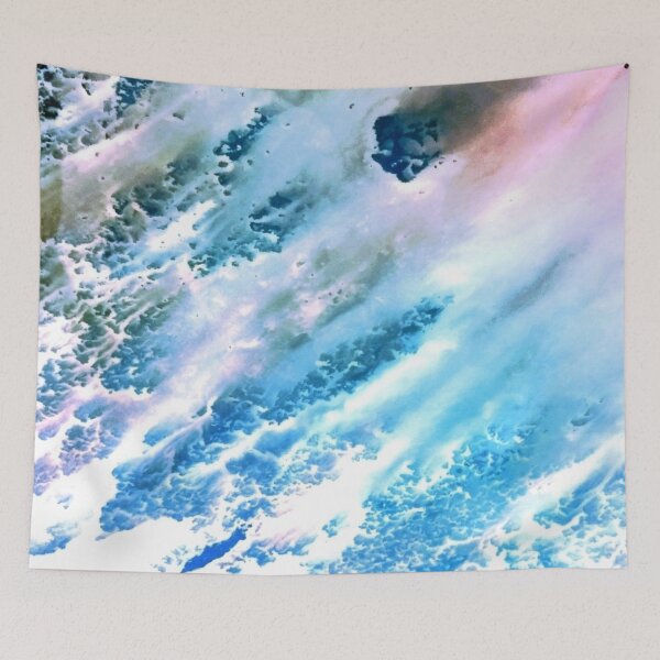 Item preview, Ethereal Blue Flow designed and sold by NocturnBotany.