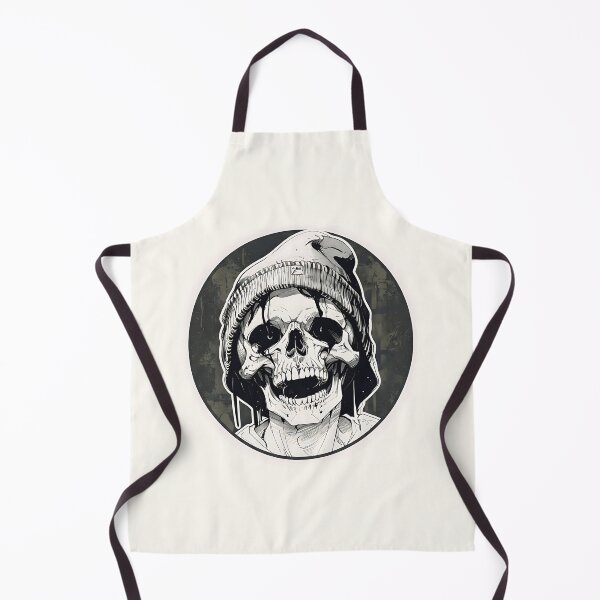 Item preview, Skull with beanie urban style illustration designed and sold by Z-RankCUSTOMS.