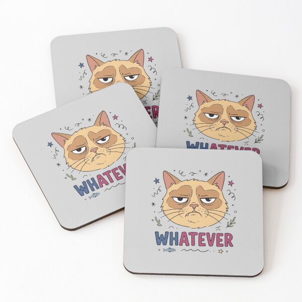 Item preview, WHATEVER | Sarcastic Cat Humor designed and sold by Cree8if.