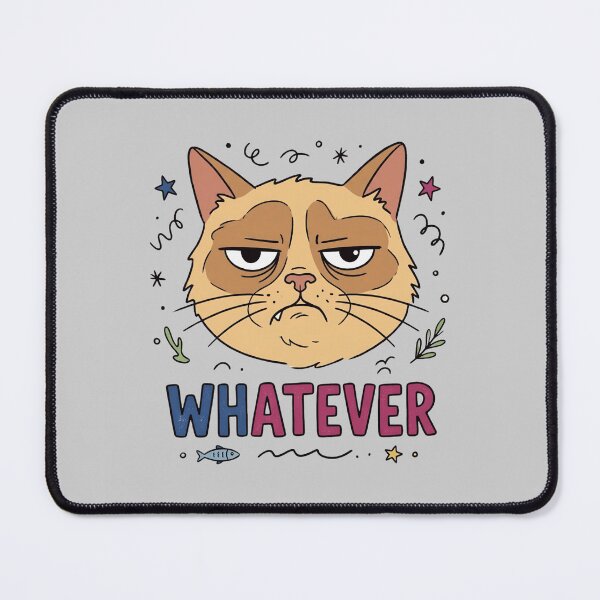 Item preview, WHATEVER | Sarcastic Cat Humor designed and sold by Cree8if.