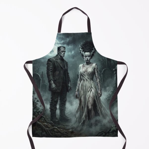 Item preview, Frankenstein and his Bride designed and sold by Digital Dream Art.