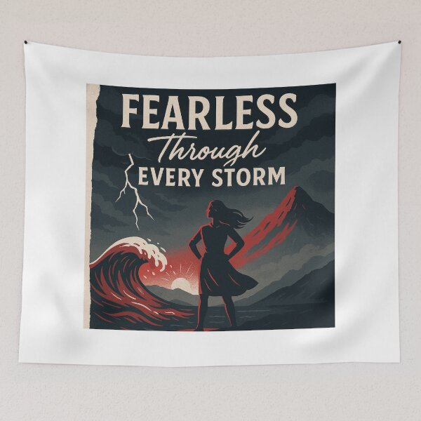 Item preview, Fearless Through Every Storm designed and sold by Fresh Starts.