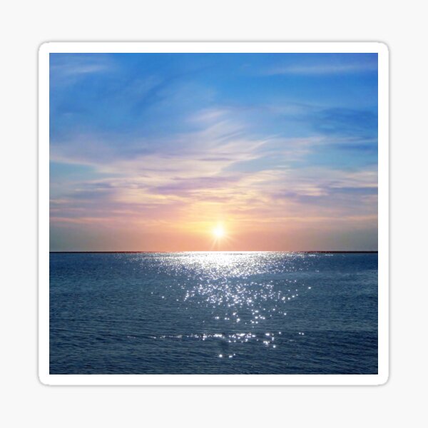 Sunny Morning At The Red Sea Sticker